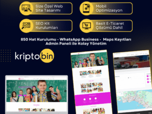 Anaokulu Dijital Dönüşüm – Anahtar Teslim Çözüm