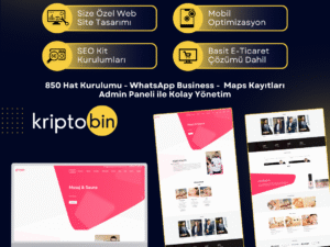 Güzellik Merkezi Dijital Dönüşüm – Anahtar Teslim Çözüm