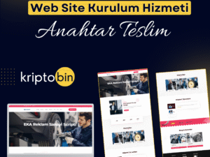 Sanayi Fabrika Web Site Tasarımı – Anahtar Teslim Çözüm