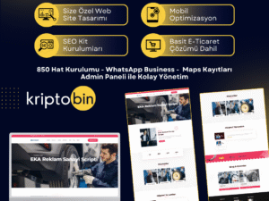 Sanayi Fabrika Dijital Dönüşüm – Anahtar Teslim Çözüm